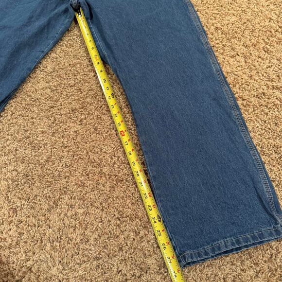 Vintage Y2K Dickies Carpenter Utility Pocket Workwear Blue Denim Jeans Sz.36x30 - Picture 6 of 7